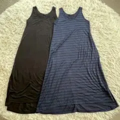 ★ Azul by moussy ノースリーブ•ボーダー柄ワンピース★