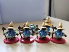FF9　ビビ　 フィギュア 6体セット キーホルダー、キーチェーン　FF9