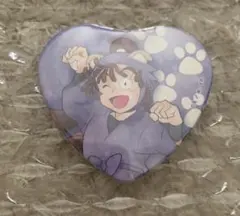 み*様 忍たま乱太郎　尾浜勘右衛門　ナンジャタウン　ハート缶バッジ