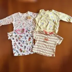 《美品》アンパンマン トレーナー Tシャツ 4着まとめ売り 90cm 男女兼用