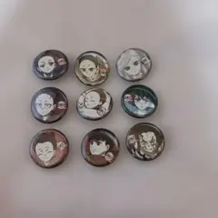 鬼滅の刃　刀鍛冶の里編　32㎜くじ引き缶バッジ　不死川玄弥など