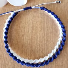 マカハ様専用♡リピ割適用 ミサンガ二連アンクレットワックスコード