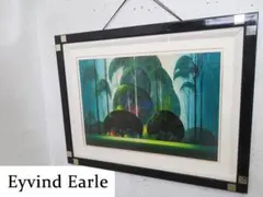 アイベンロール■グリーンフォレスト■シルクスクリーン■版画■31/250■真作■ アイベンロール□グリーンフォレスト□シルクスクリーン□版画□31/250