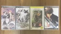 PSP ソフト4本まとめ タクティクスオウガ シャイニングブレイド他