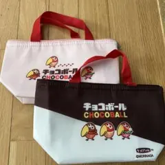 キョロちゃん　保冷剤バッグ[お弁当用]PK&BR2点