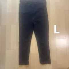 UNIQLO マタニティクロップドレギンスパンツ　L 黒　ブラック