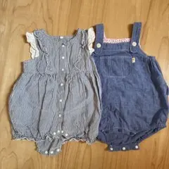 ロンパース女の子　80