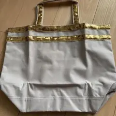 IENA トートバッグ ゴールドスパンコール装飾のサムネイル