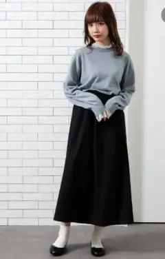 earth music &ecology ミモレ丈スカート