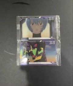 エヴァンゲリオン ウエハースカード 綾波レイ エヴァ初号機 2枚セット