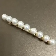 ユリ様専用 レーヌクロード バレッタ パール 美品 アレクサンドルドゥパリ好きも