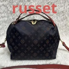 russet ラシット ショルダー 2way モノグラム 総柄 斜め掛けのサムネイル