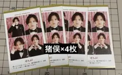 TVガイド timelesz 猪俣周杜　4枚セット