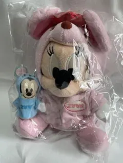ディズニー ミニーマウス ぬいぐるみ 干支　2008 ヴィンテージ