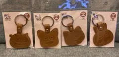 にしむらゆうじ スタジオUG 本革キーホルダー 金田こん わるめのねこ