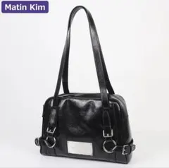 MATIN KIM CURVE ZIP MINI BAG IN BLACK - メルカリ