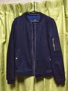 レイジブルー デニム ma-1 ジャケット