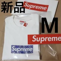 新品タグ付き Supreme バンダナ Tシャツ bandana ボックスロゴ