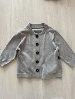 COMME CA ISM グレーカーディガン