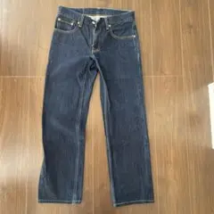 Levi's 502 ダークブルー ストレートジーンズ W29 L34