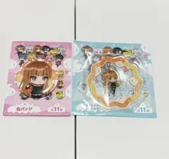 カラフルピーチ イオン アクリルキーホルダー 缶バッジ えと