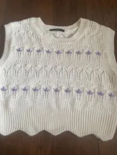 w closet ニットベスト