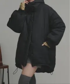 ad thie 中綿モンスターパーカー