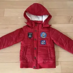 クレードスコープ　中綿コート レッド 110 ジャケット