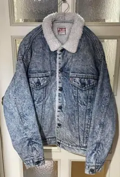 80s LEVI’S USA製 ボアデニムジャケット 70609 シェルパ