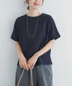 アーバンリサーチドアーズ　コットンロールスリーブプルオーバー　新品　Tシャツのサムネイル