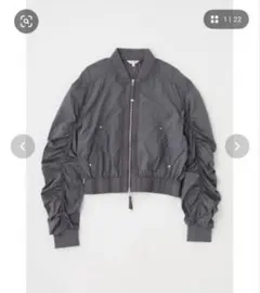 Moussy FRONT ZIP FUNCTION ブルゾン