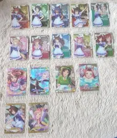 ウマ娘プリティーダービー　ツインウエハース第2R　16枚セット