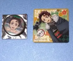 鬼滅の刃 竈門 炭治郎 鬼滅の奏宴 コースター & 缶バッジ セット