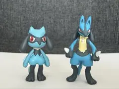 ポケモン フィギュアセット リオル ルカリオ 吉野家