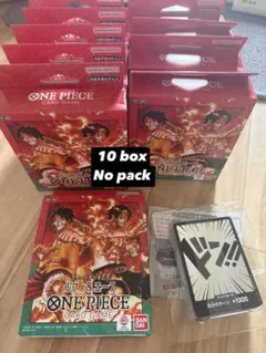 スタートデッキEX ルフィ&エース テープ付き 6BOX - メルカリ
