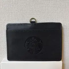 STARBUCKS リール無　 カードホルダー ブラック