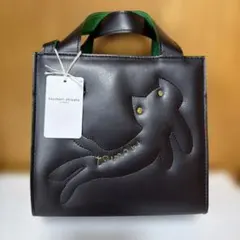 【新品】tsumori chisato CARRY 猫モチーフ ハンドバッグのサムネイル