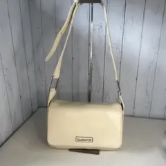 Burberry ショルダーバッグ クリーム色 レザー　ベージュ　ノバチェック