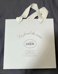 gelato pique ロゴ入りショッパーのサムネイル