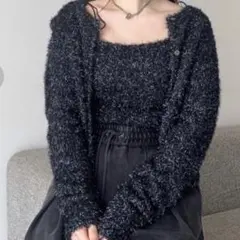 FRAY I.D フェザーラメニットアンサンブル