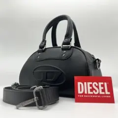極美品✨DIESEL　MERI　ハンドバッグ　2way　Dロゴ　レザー　Y2Kのサムネイル