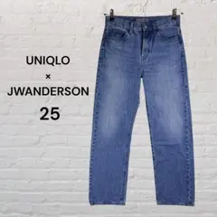 《UNIQLO》JWANDERSON ストレートジーンズ 65BLUE 25