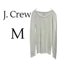 J. Crew PERFECT FIT 長袖Tシャツ カットソー M ホワイト
