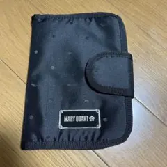 MARY QUANT ブラックドットポーチ