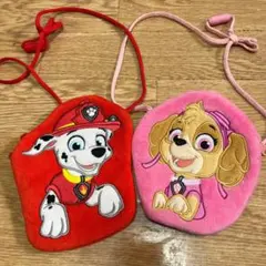 専用　パウ・パトロール ポシェット 2色セット　マーシャル　スカイ　お財布ポーチ