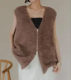 シャギーＺＩＰベスト　ローリーズファーム