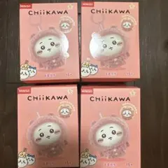 新品未開封　4個セット　ちいかわ　フェイスチェンジ　チャーム　MINISO