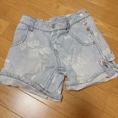 ポプシーチャム　デニムショートパンツ