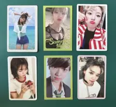 【レア・美品】TWICE ジョンヨン 特典トレカ 6枚セット サイン付き