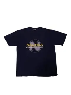 NAUTICA made in usa Tシャツ ネイビー